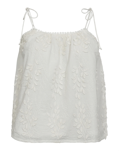 Co'Couture - Nessa Singlet Top - Off White 